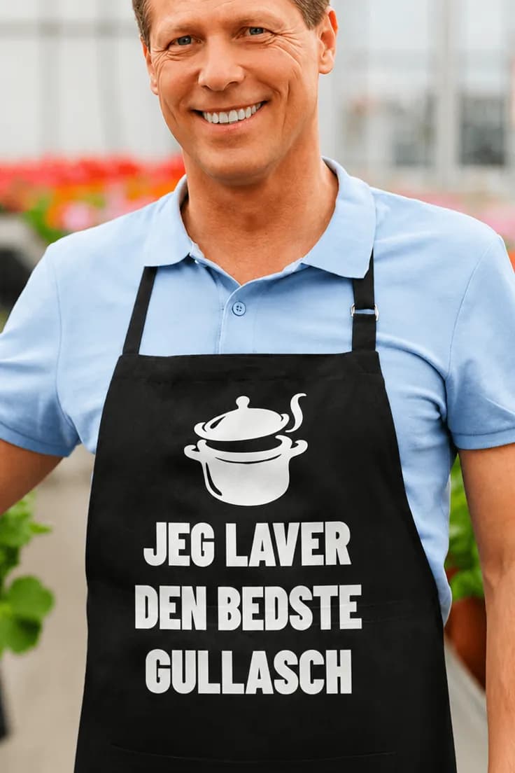 Forklæde Bedste gullasch – JEG LAVER DEN BEDSTE