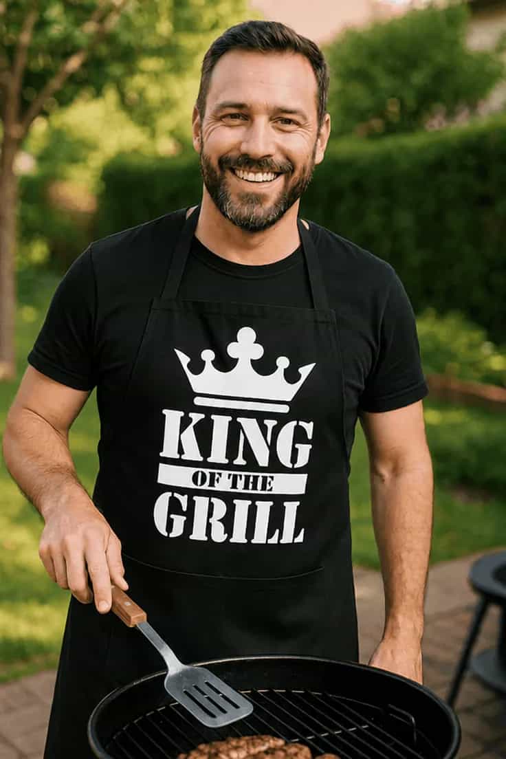 Forklæde Grillens konge
