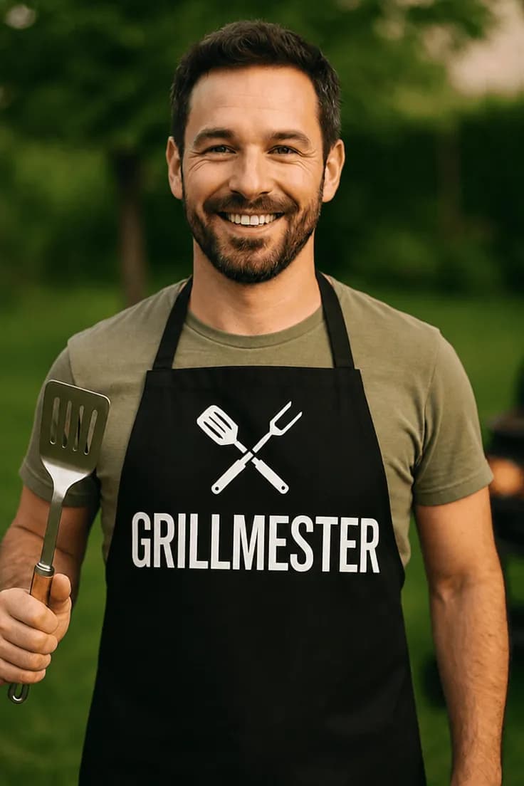 Forklæde grillmester