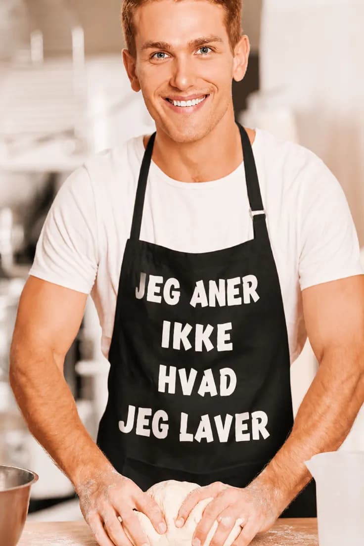 Forklæde Jeg aner ikke hvad jeg laver – JEG ANER