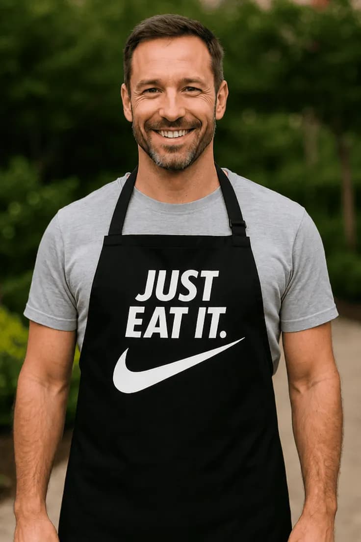 Forklæde Just eat it – JUST EAT IT.