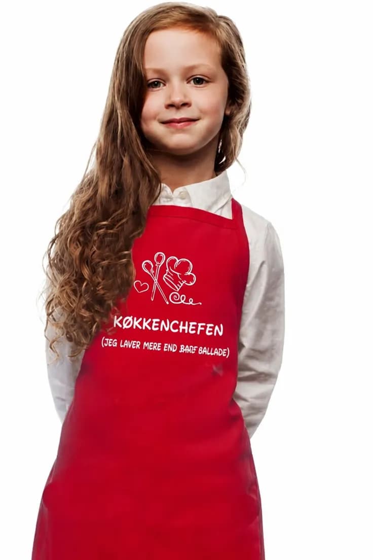 Forklæde Køkkenchefen laver mere end ballade