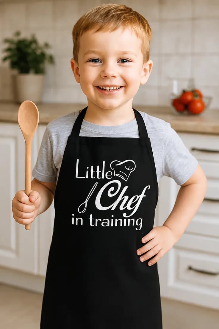 Forklæde lille kok – Little Chef in training