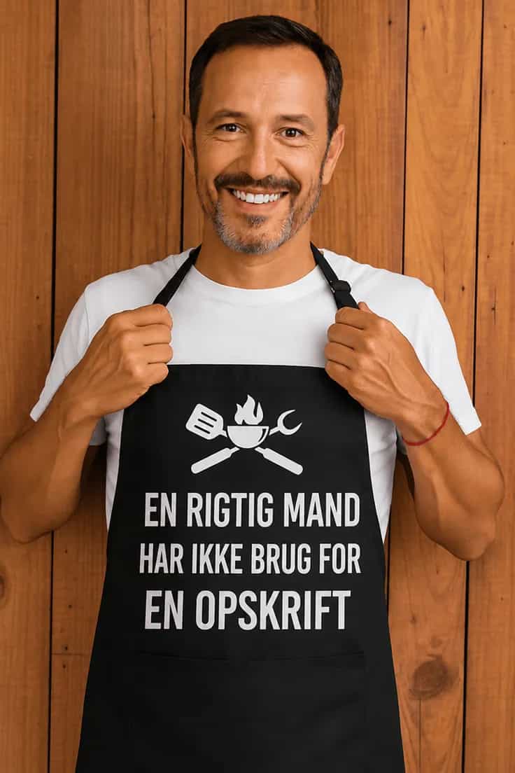 Forklæde Rigtig mand uden opskrift