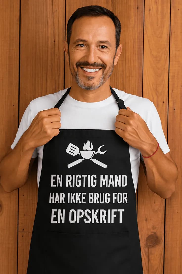 Forklæde Rigtig mand uden opskrift