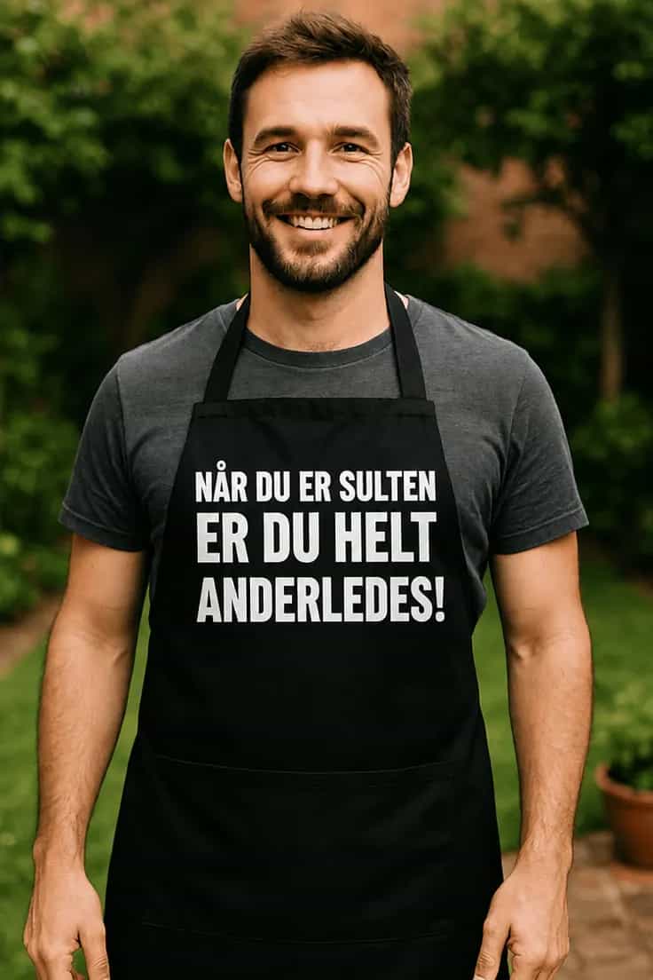 Forklæde Sulten og helt anderledes – NÅR DU ER
