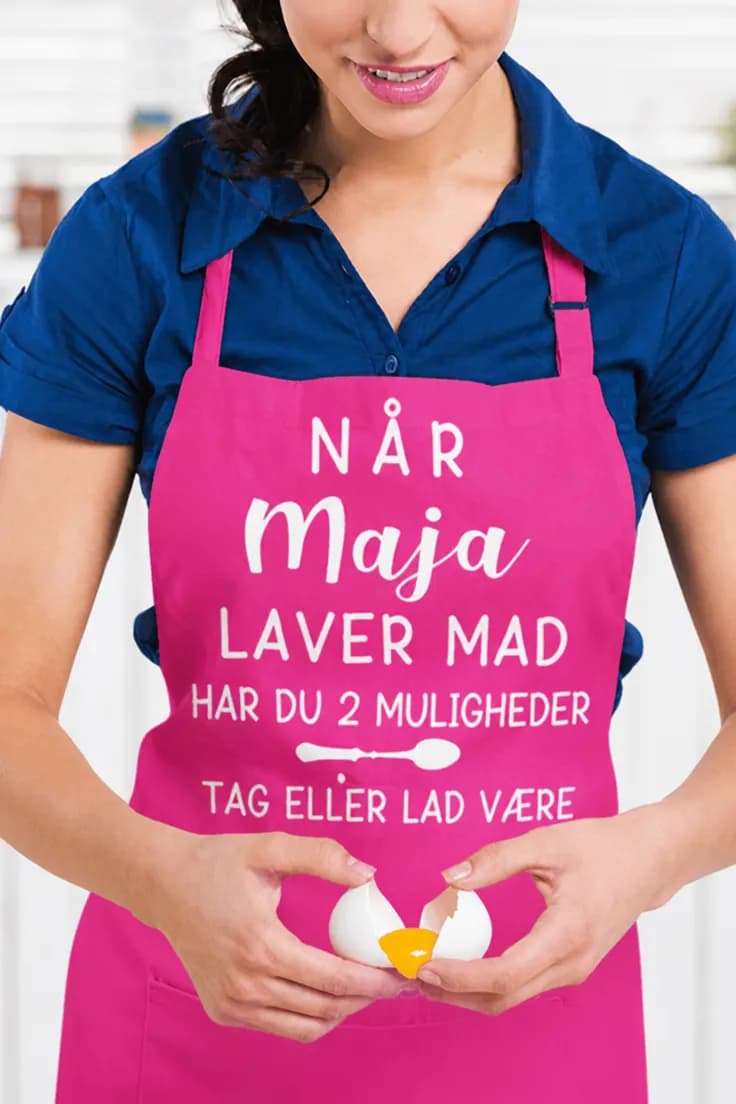 Forklæde Tag eller lad være med navn