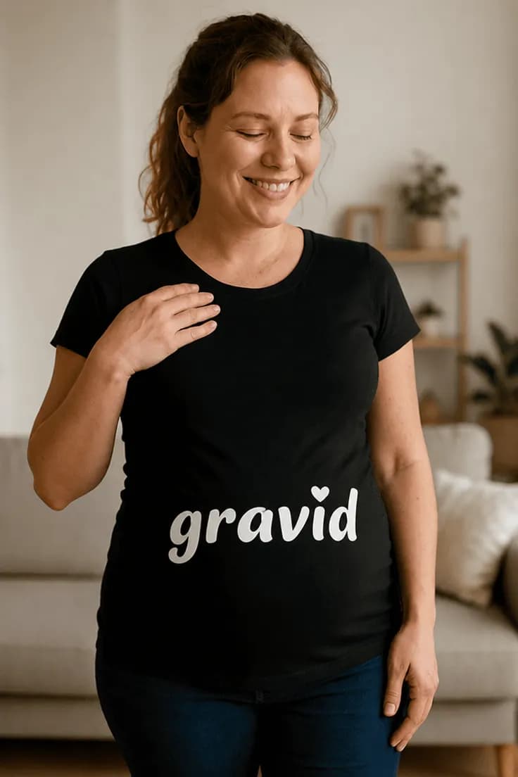 Gravid t-shirt Gravid gravid