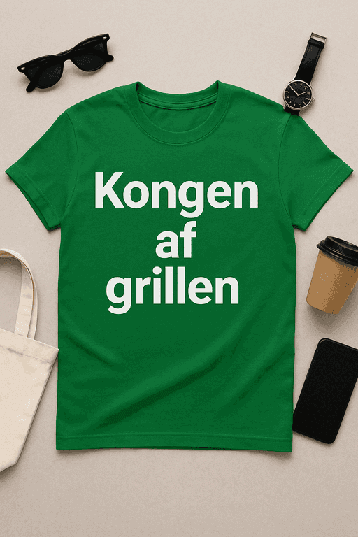 Kongen af Grillen T-shirt