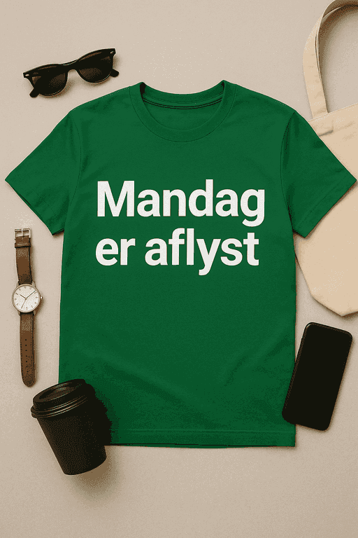 Mandag er aflyst T-shirt