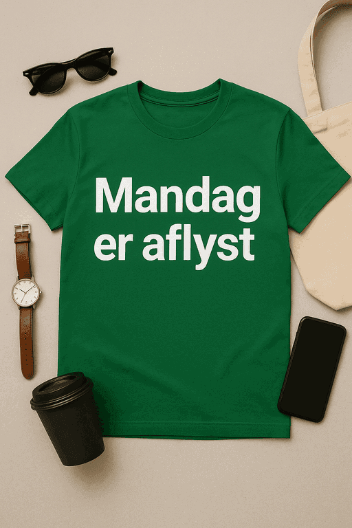 Mandag er aflyst T-shirt