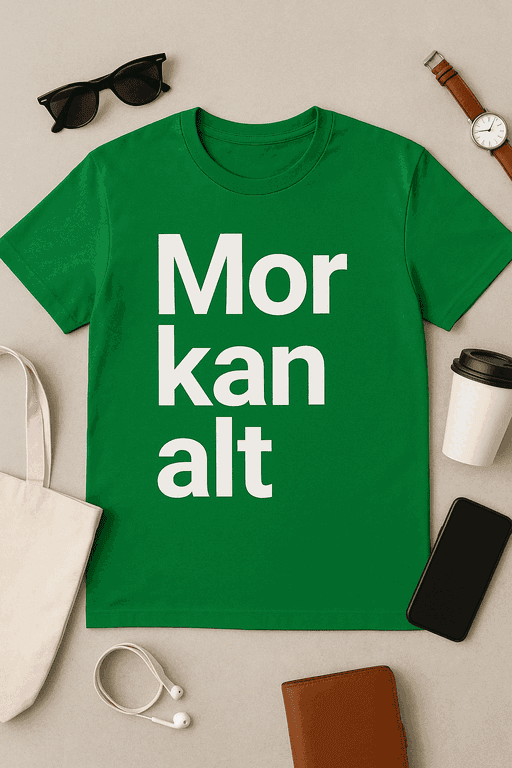 Mor kan alt - T-shirt