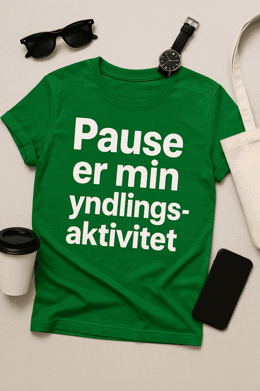 Pause er min yndlingsaktivitet T-shirt