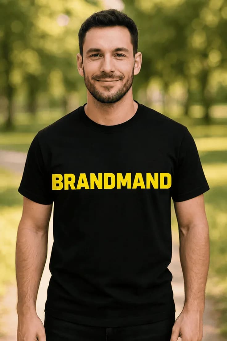 Sjov t-shirt Brandmand - BRANDMAND