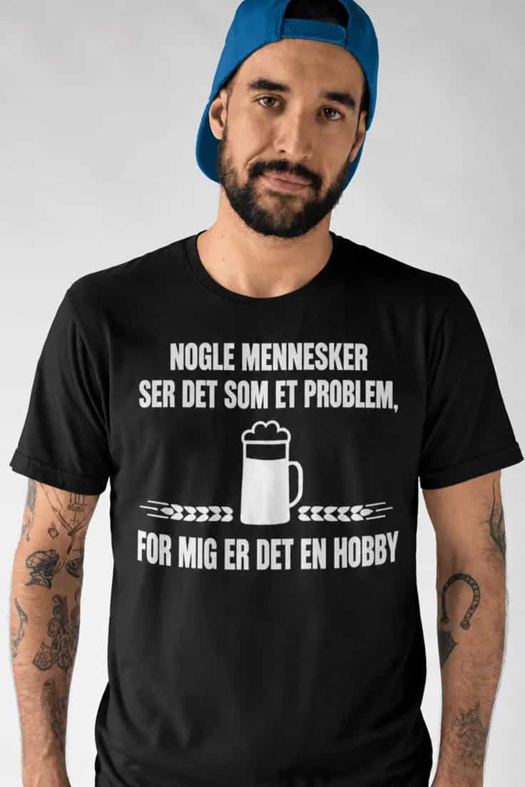 Sjov t-shirt Det er min hobby – NOGLE MENNESKER