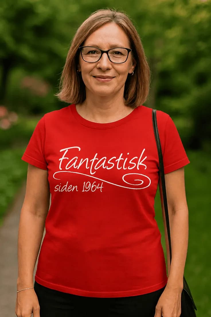 T-shirt Fantastisk siden ønsket år