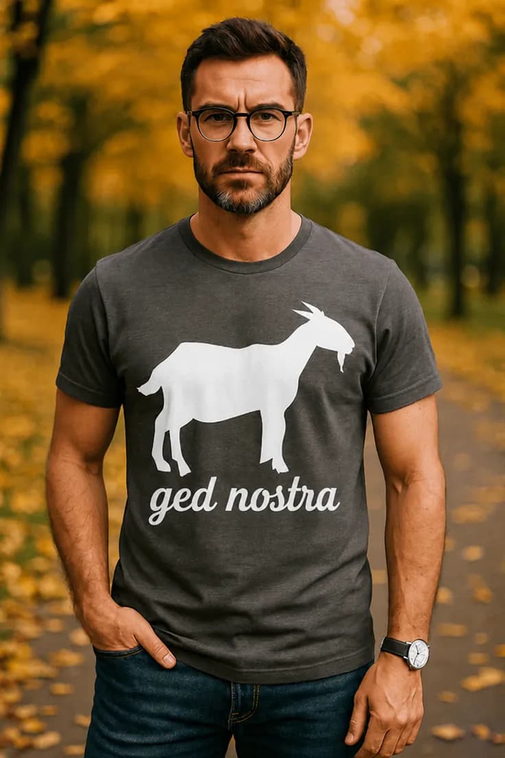Sjov t-shirt Ged nostra - ged nostra