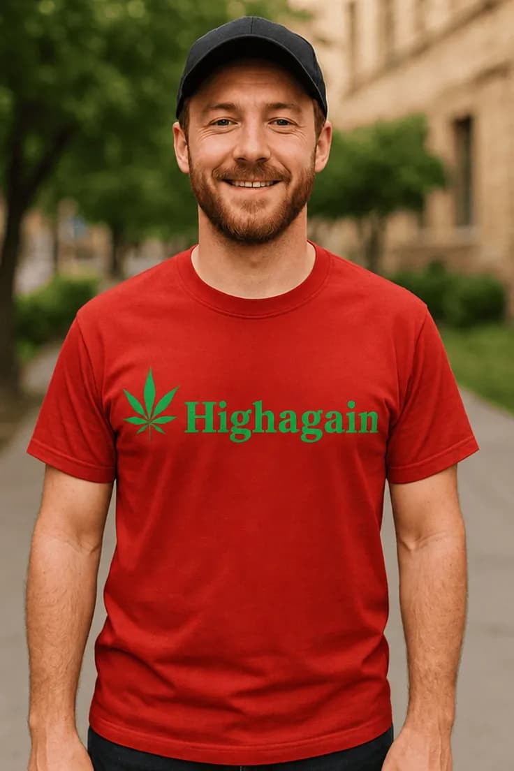 Sjov t-shirt Highagain – Highagain