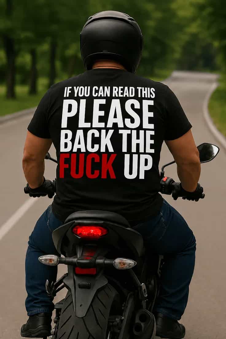 Sjov t-shirt Hold afstand – IF YOU CAN READ THIS PLEA