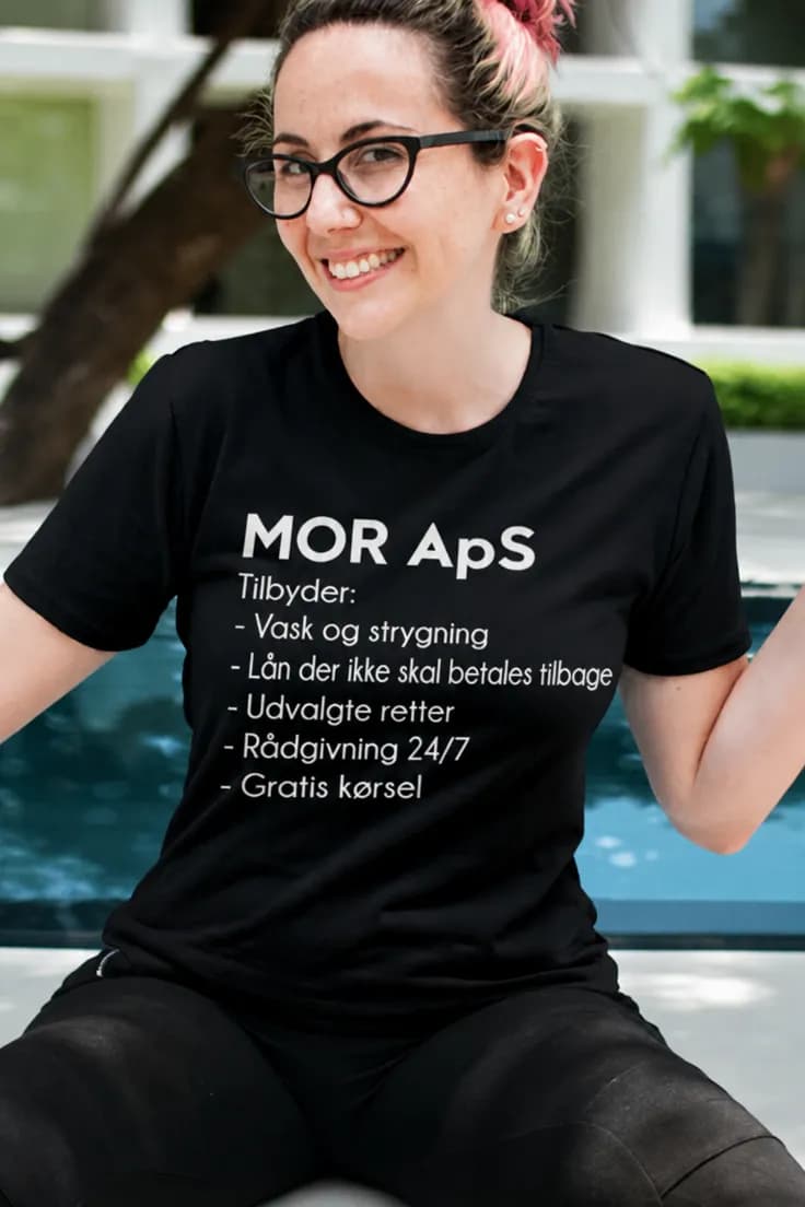 Sjov t-shirt Mor ApS - MOR ApS
