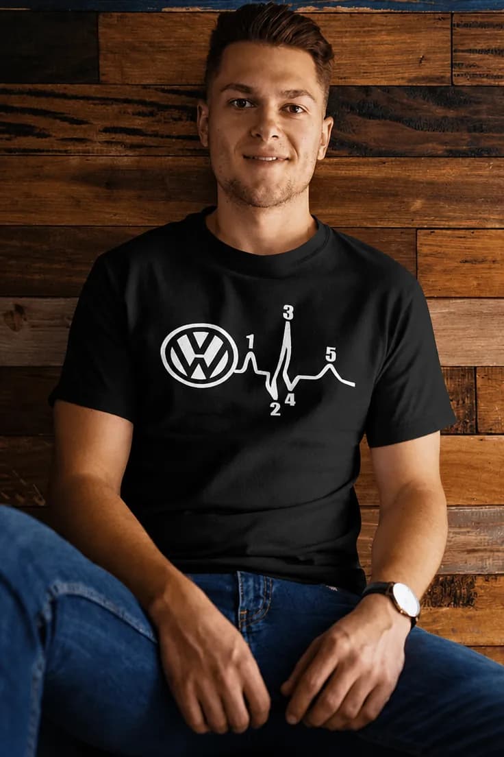 Sjov t-shirt Puls med valgfrit mærke