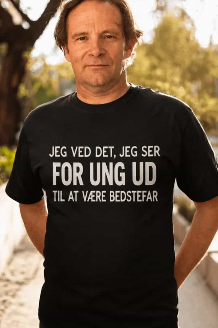 Sjov t-shirt Ser for ung ud