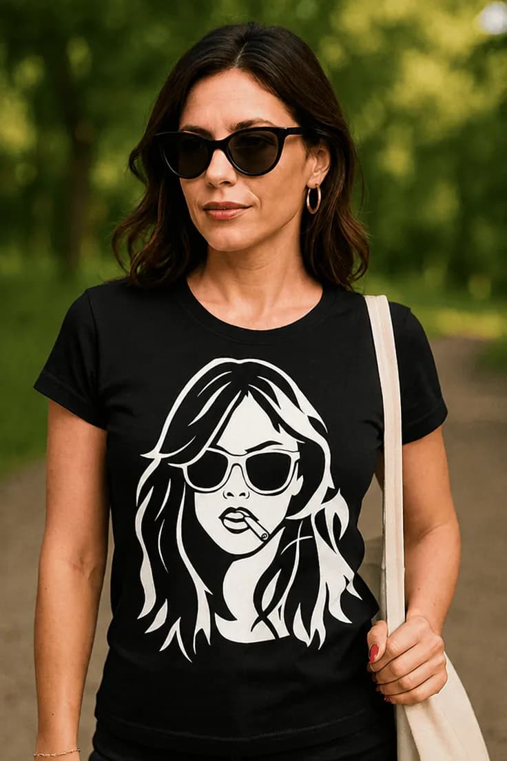 Sjov t-shirt Sexet rebel | Blød bomuld S-XXL