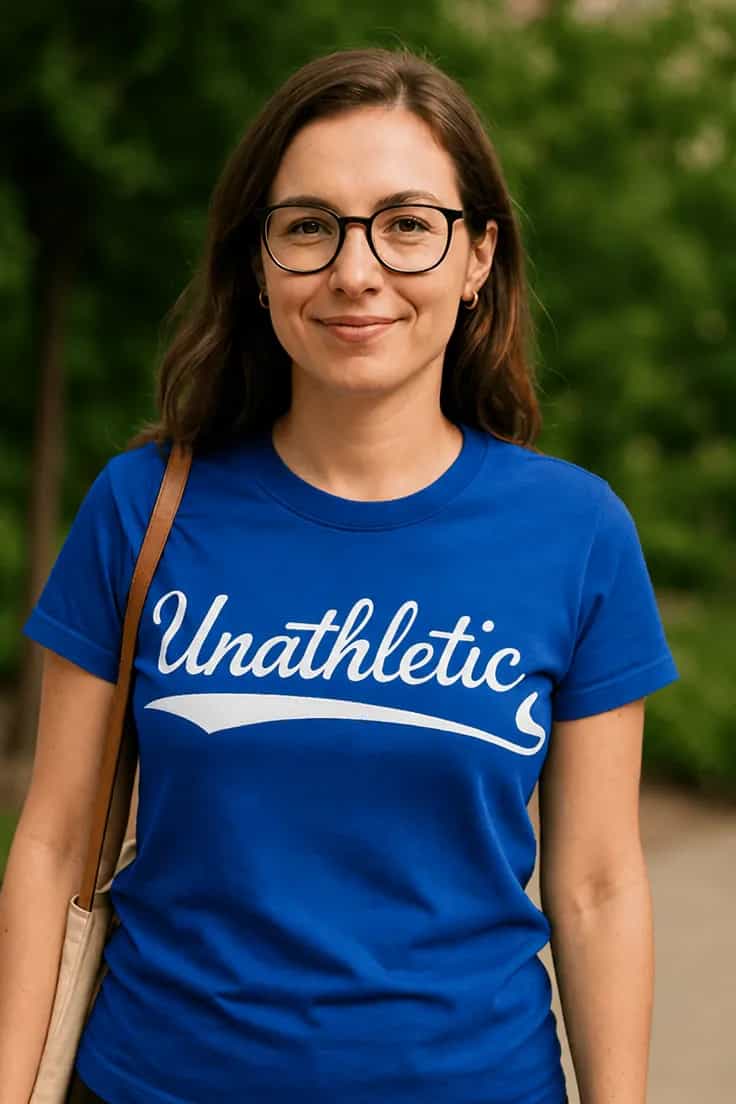 Sjov t-shirt Uatletisk – Unathletic