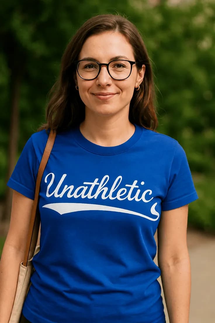 Sjov t-shirt Uatletisk – Unathletic