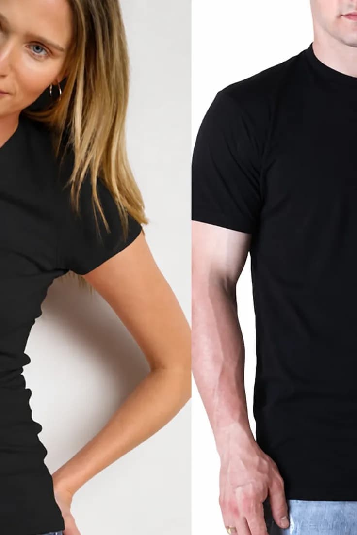 Sjov t-shirt uden tekst | Gaveidé med grin