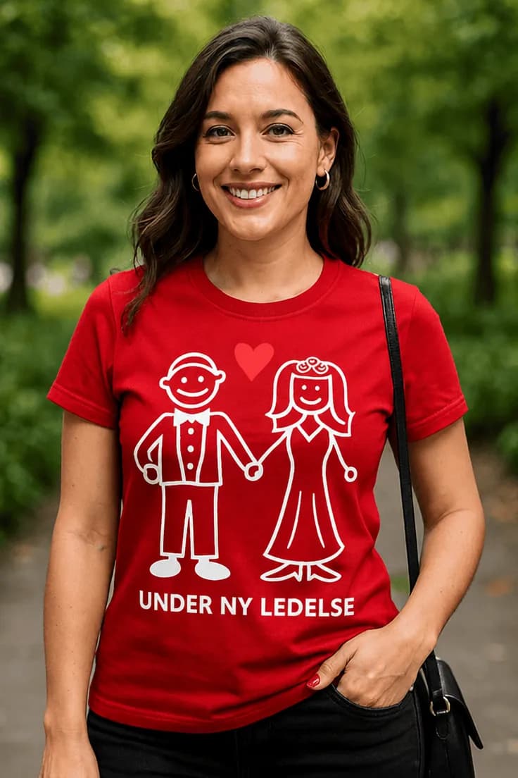 Sjov t-shirt Under ny ledelse – UNDER NY LEDELSE