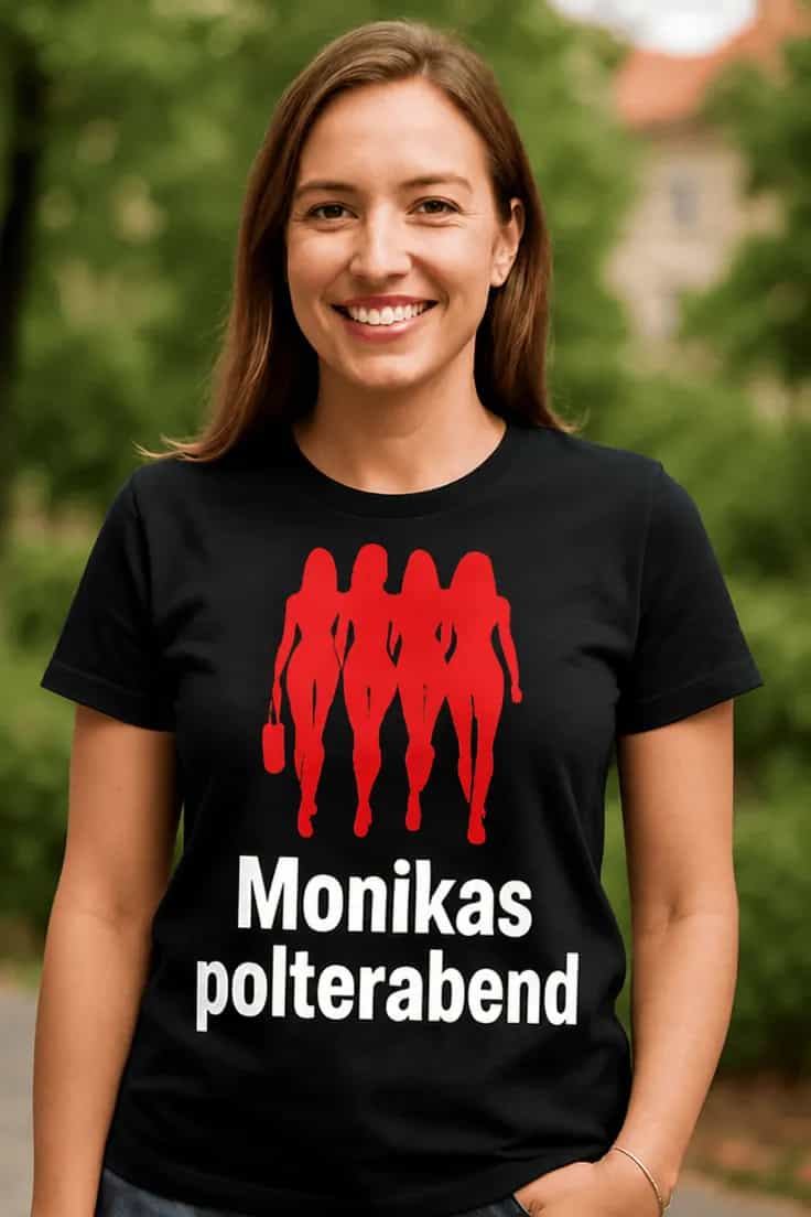 Sjov t-shirt Vilde katte polterabend med navn