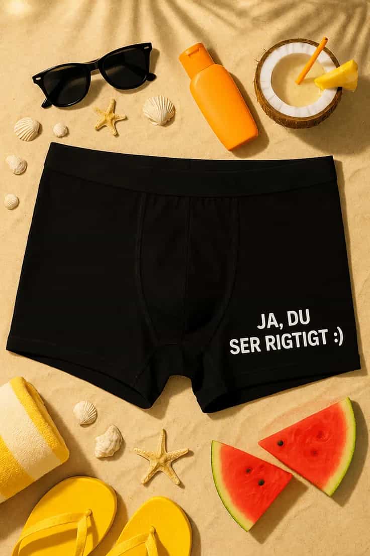 Sjove boksershorts du ser rigtigt – JA, DU SER RIGTIGT :)