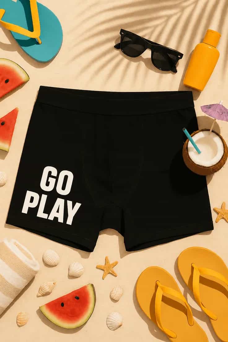 Sjove boksershorts Go play – GO PLAY