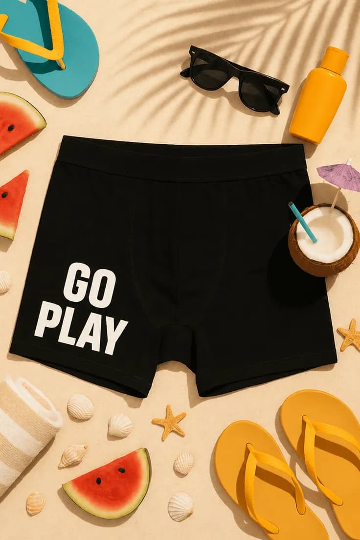 Sjove boksershorts Go play – GO PLAY