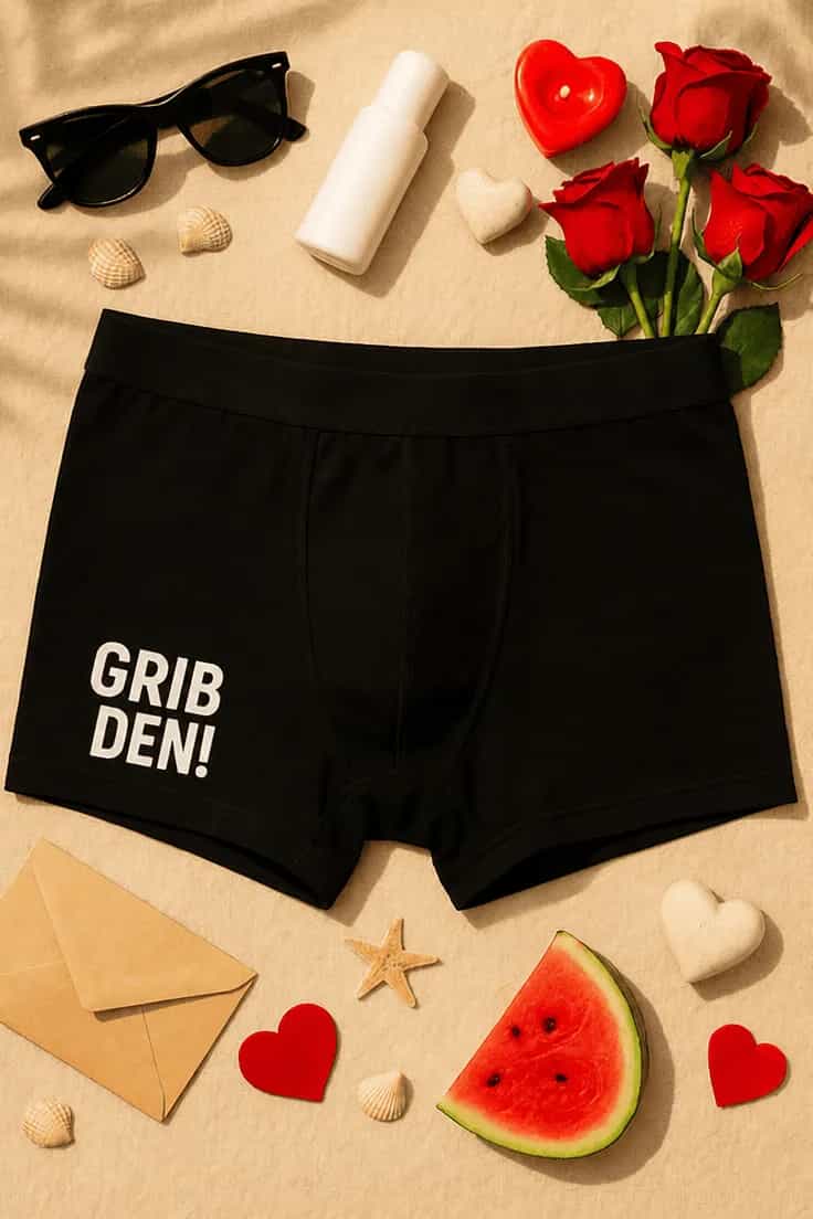 Sjove boksershorts Grib den – GRIB DEN!