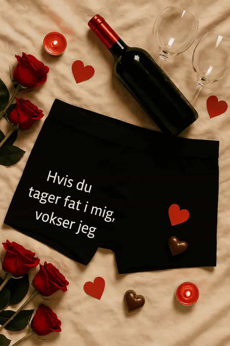 Sjove boksershorts Hvis du griber mig