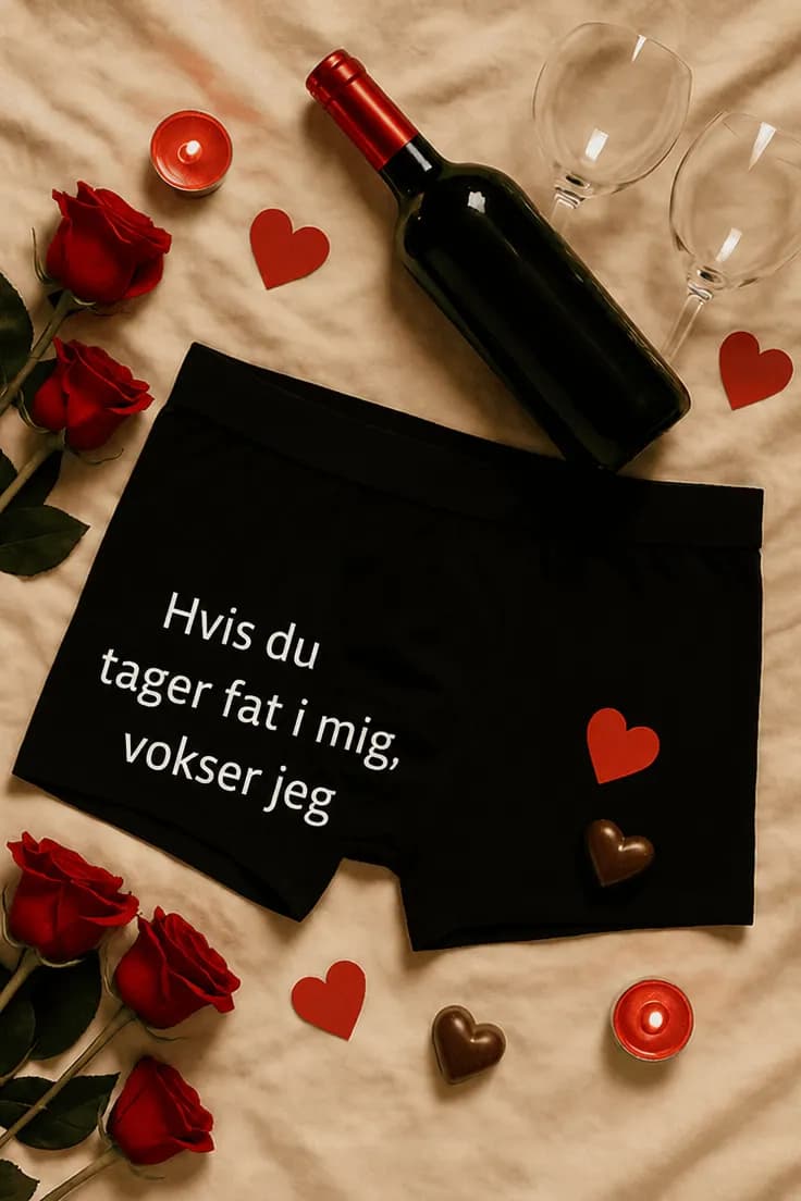 Sjove boksershorts Hvis du griber mig