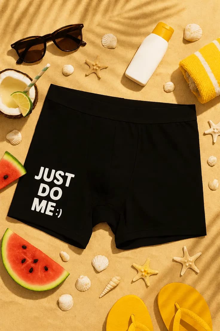 Sjove boksershorts JUST DO ME:) +