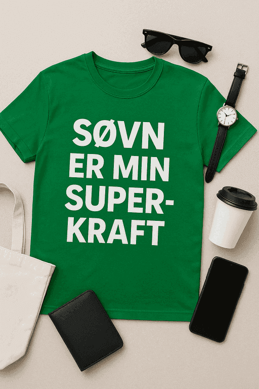 Søvn er min superkraft T-shirt