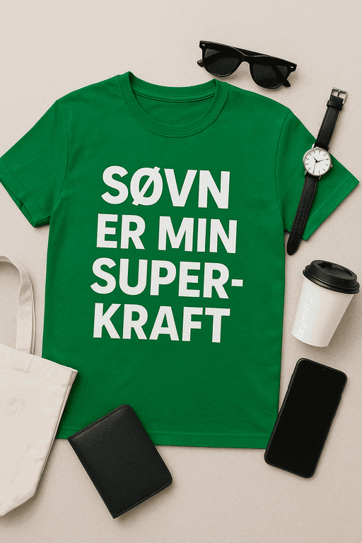 Søvn er min superkraft T-shirt