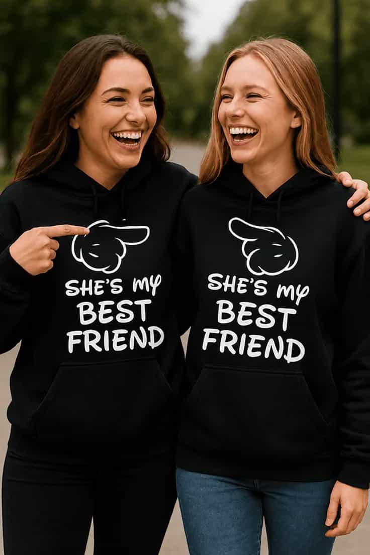 Sweater bedste venner – SHE'S MY BEST SHE'S MY BEST