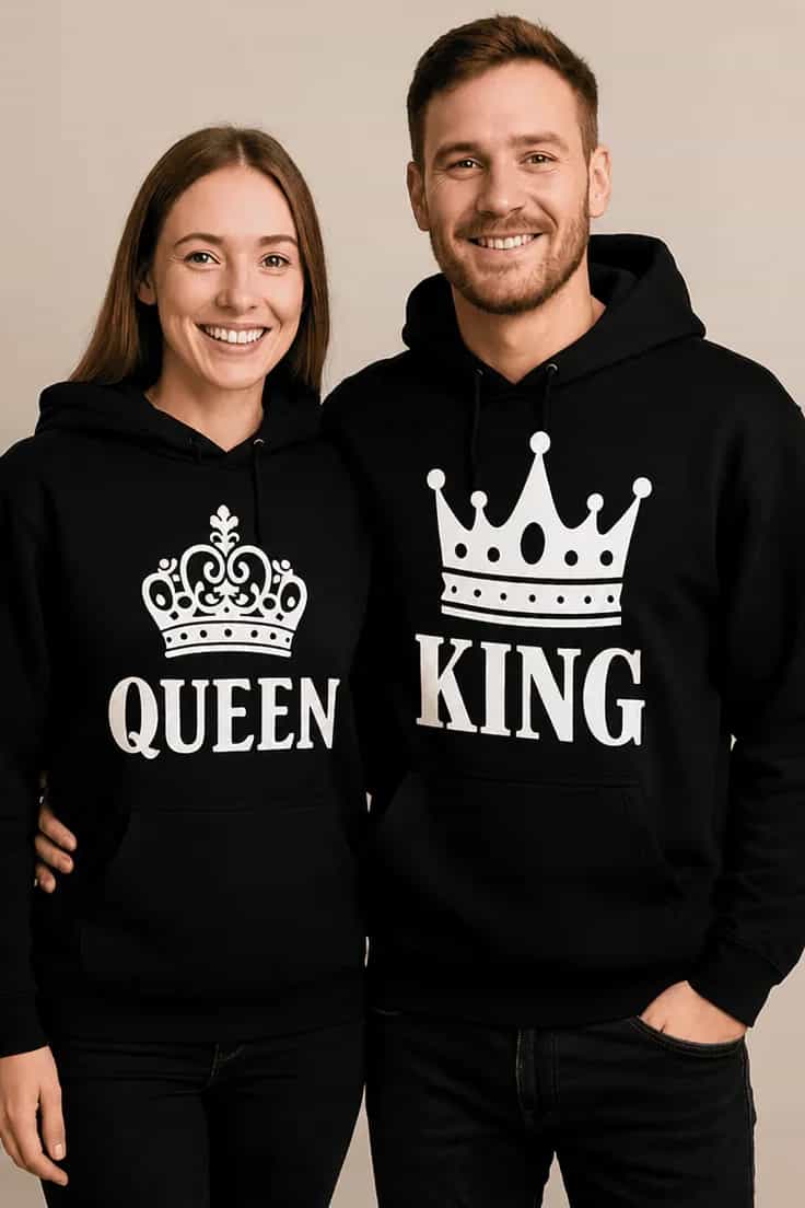 Sweater King queen sæt – QUEEN KING