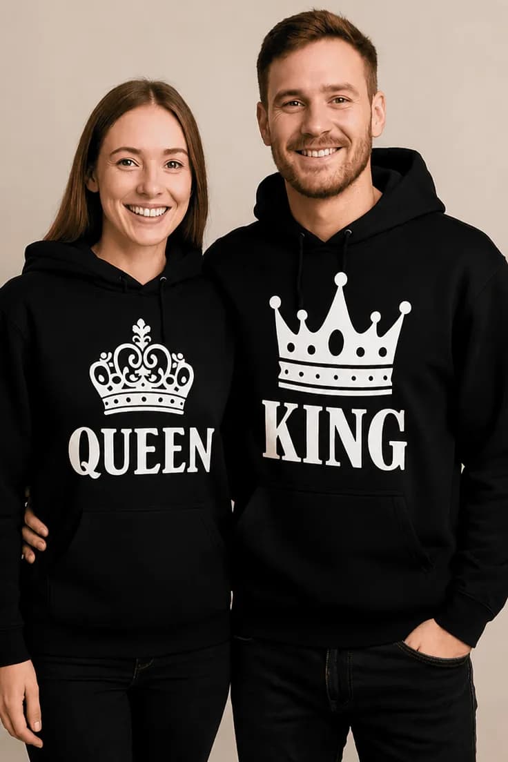 Sweater King queen sæt – QUEEN KING
