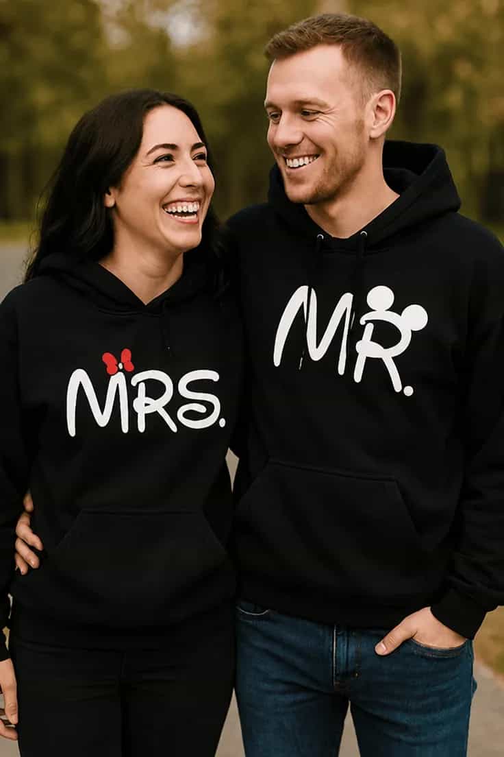 Sweater Mr Mrs sæt - MRS. MŔ.