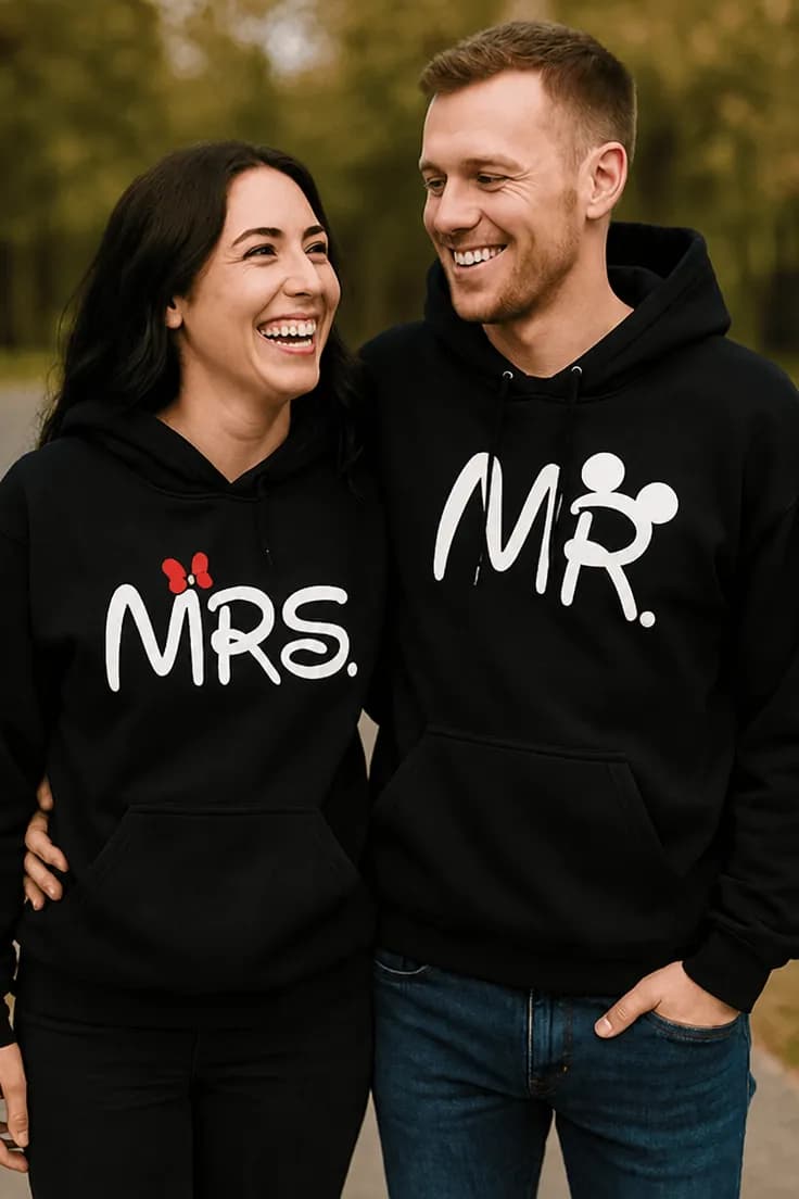 Sweater Mr Mrs sæt - MRS. MŔ.