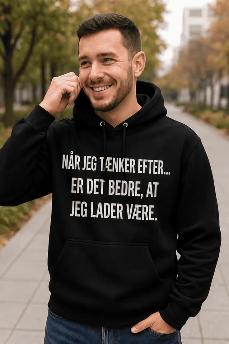 Sweater Når jeg tænker efter – NÅR JEG TÆNKER...