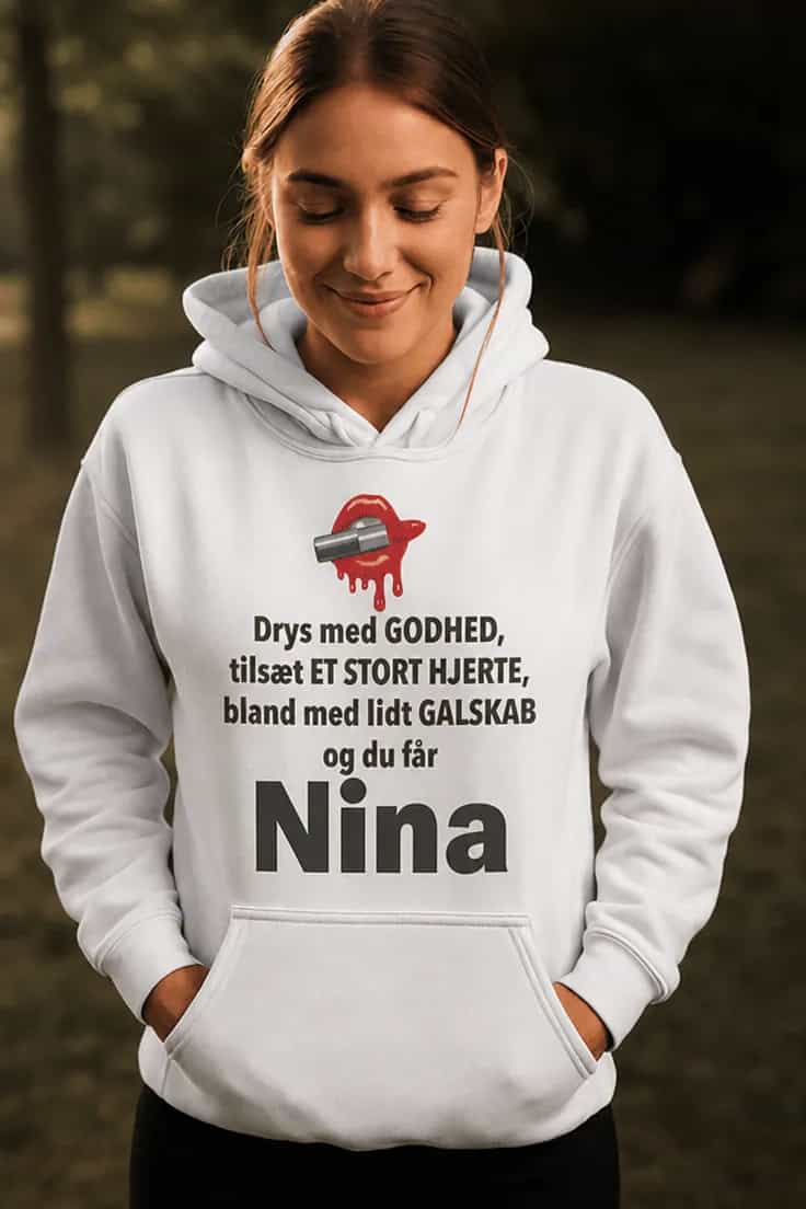 Sweater Opskrift på godhed med navn