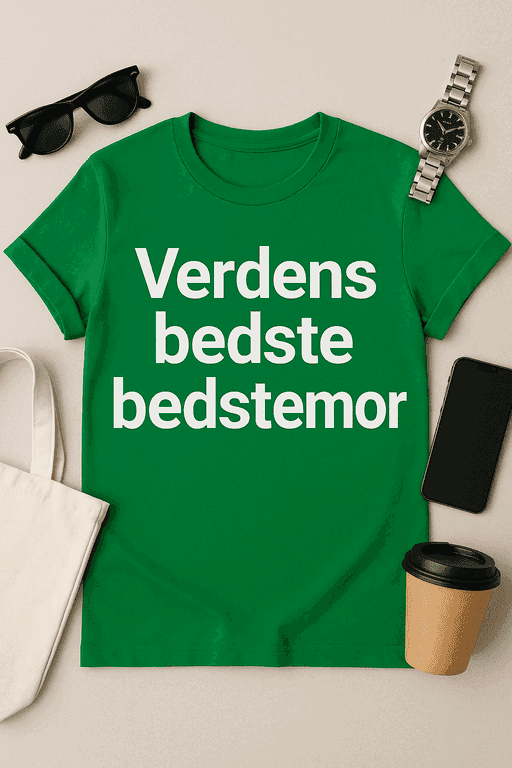 Verdens Bedste Bedstemor T-shirt