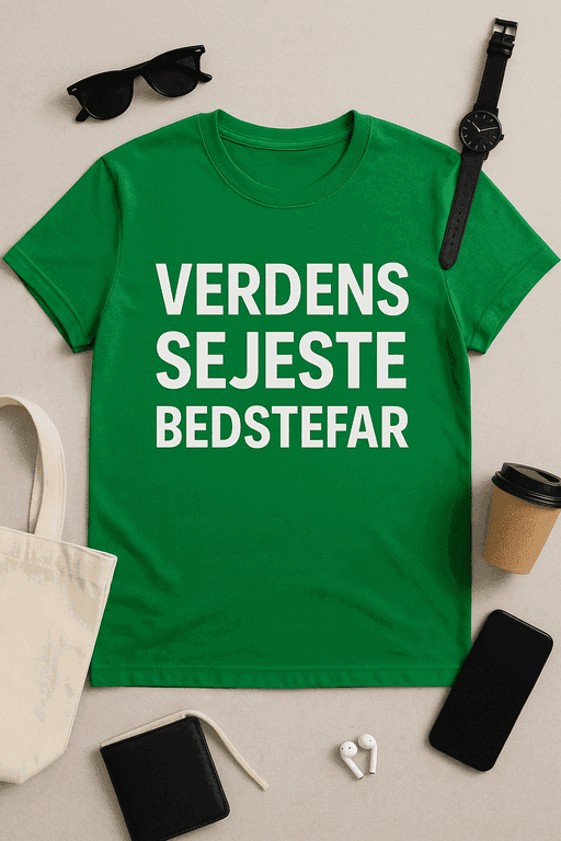 Verdens Sejeste Bedstefar T-shirt